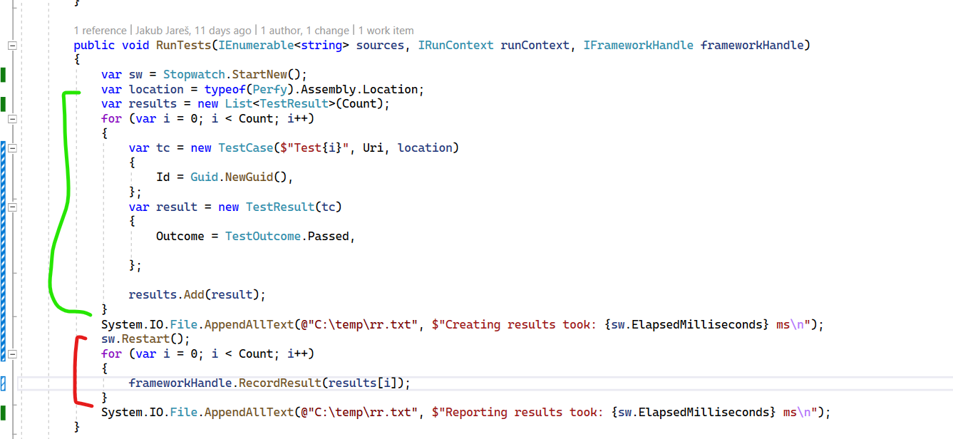 Adapter time without TP overhead by nohwnd · Pull Request #3589 ...