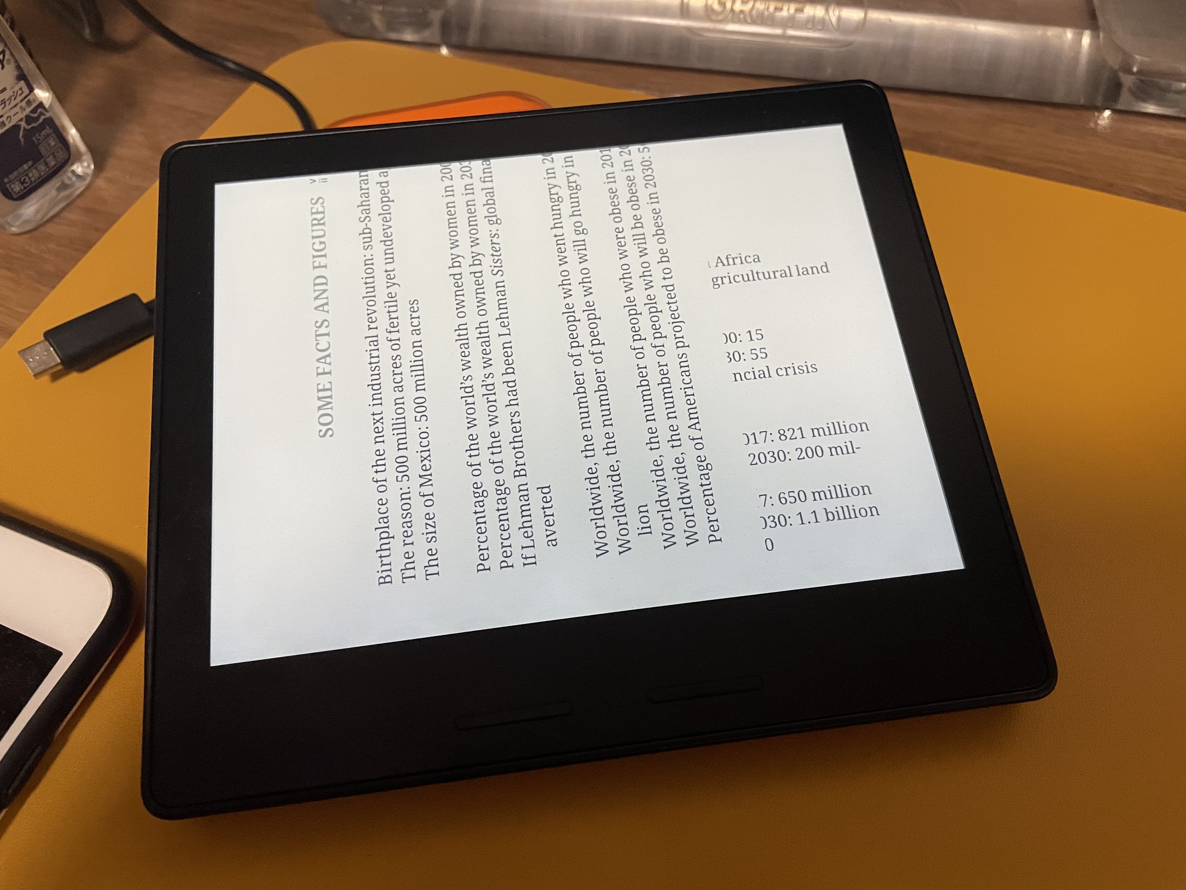 Kindle Lock Rotation inside KOReader, the book reading rotation is added on top of the ...