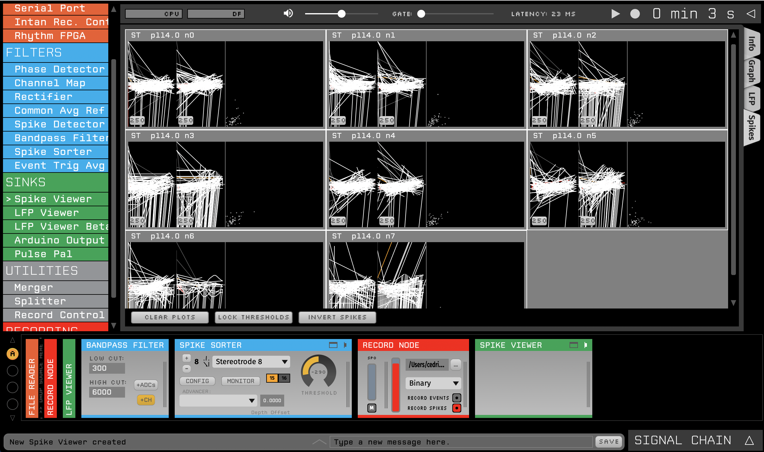 Spike Viewer Visualizations - Signal Chain Tutorial · Issue #416 · open ...