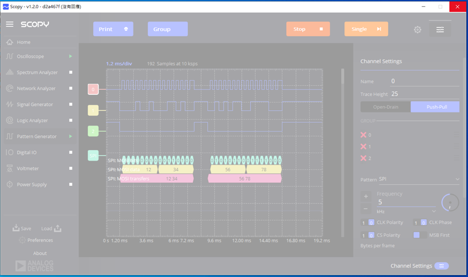 Issue #1031 · analogdevicesinc/scopy · GitHub