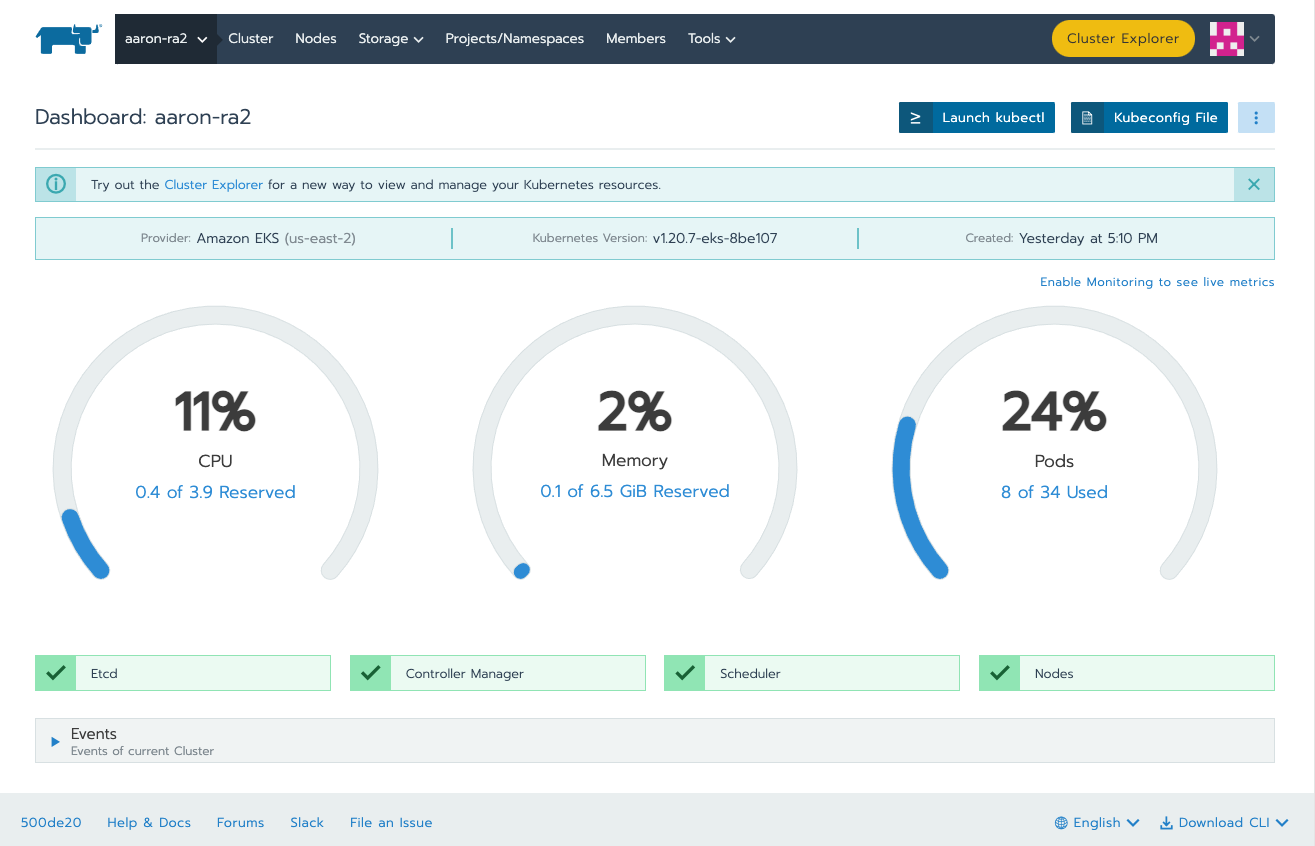 Global/restricted admin unable to create an EKS cluster in hosted ...