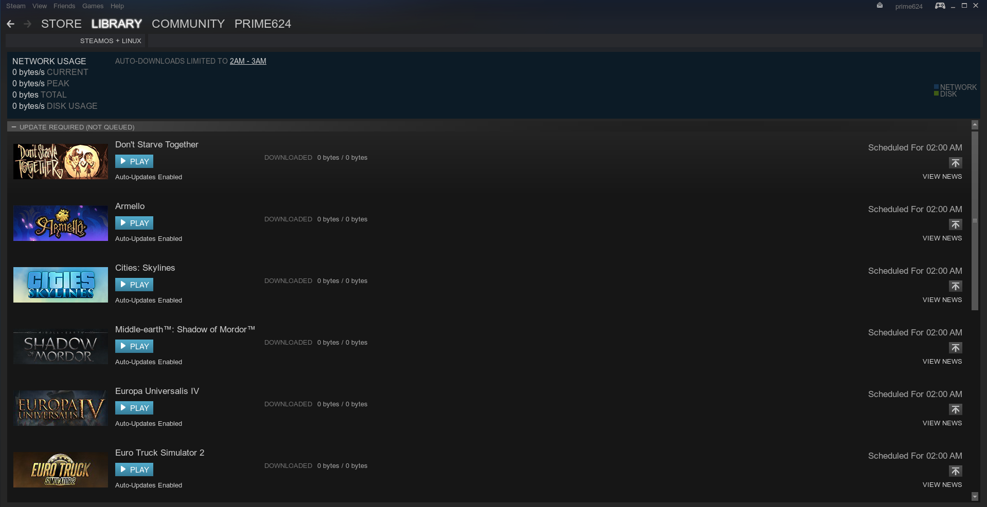 Many updates