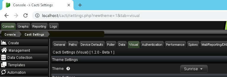 [1.2.0] Theme changes not working · Issue #2047 · Cacti/cacti · GitHub