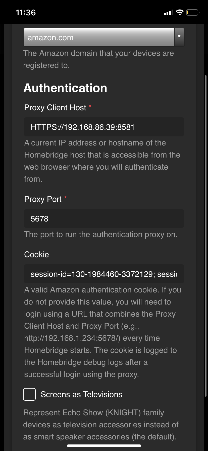 Accessories not showing up in HomeKit · Issue 209 · BewhiskeredBard