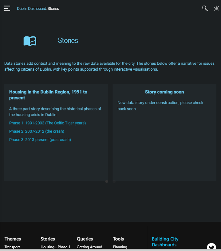 Stories Home Page Tablet Issues Carousel Dots +Padding · Issue 1279