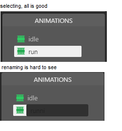 Dark theme: Renaming animation is hard to read · Issue #631 · Scirra ...