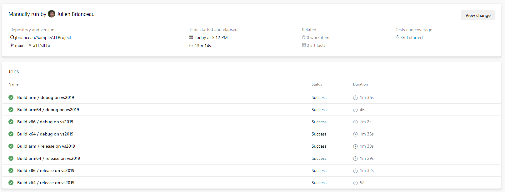 Link issue with C++ ATL libraries for ARM and ARM64 with windows-2019 ...