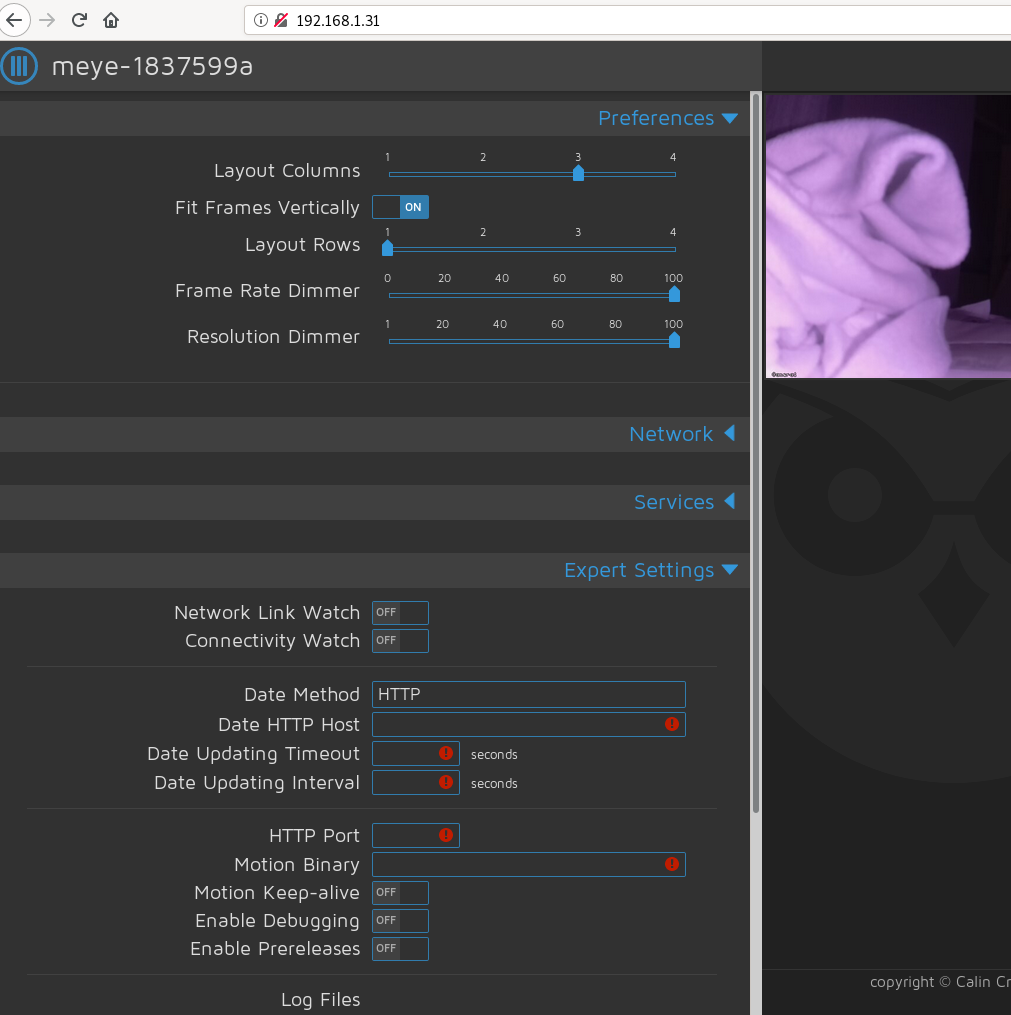 Strange settings in 20190619 release? · Issue #1968 · motioneye-project ...
