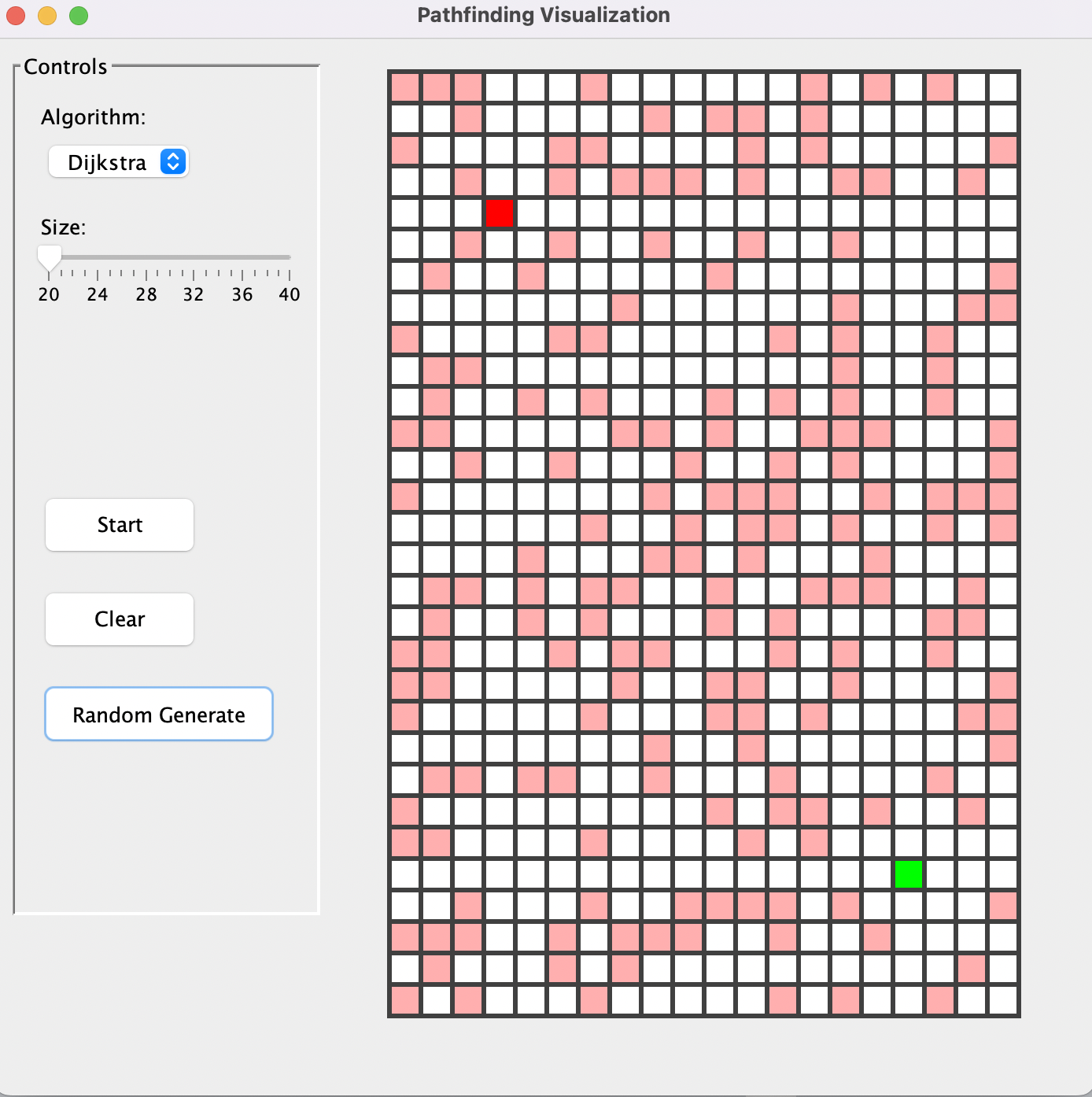 GitHub - marlon4dashen/pathFinder: A pathfinding algorithm visulization