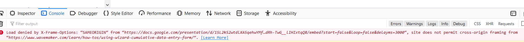 docs.google.com refused to connect error is thrown for the below doc ...