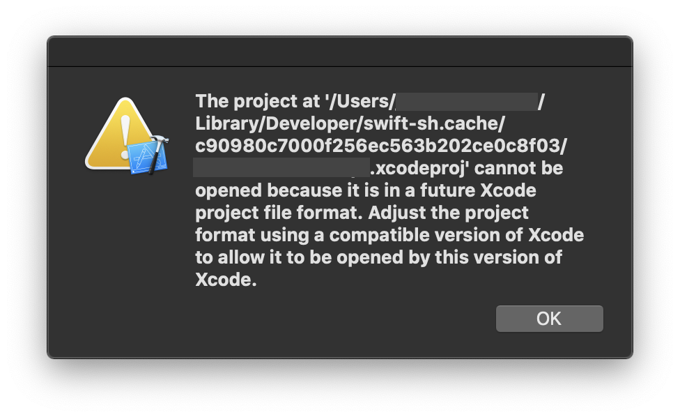 The project at 