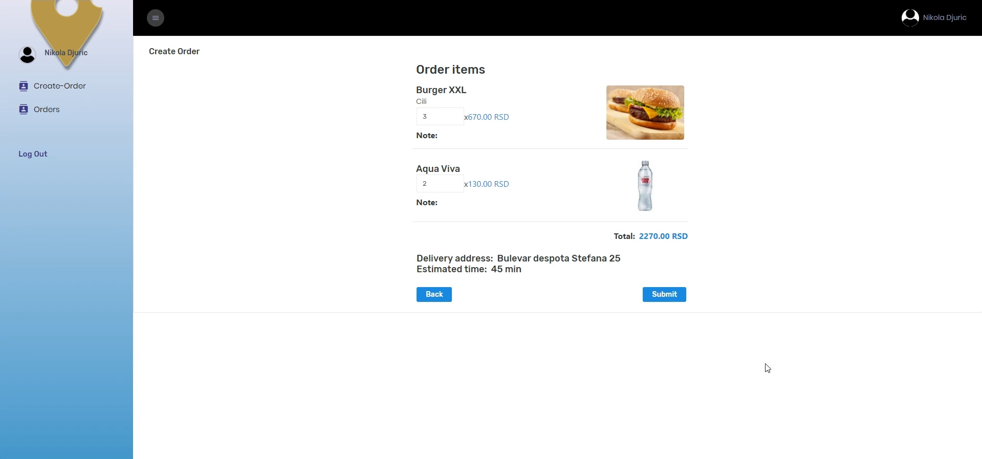 GitHub - dusancina98/No-Waiter: No-Waiter is food ordering application ...