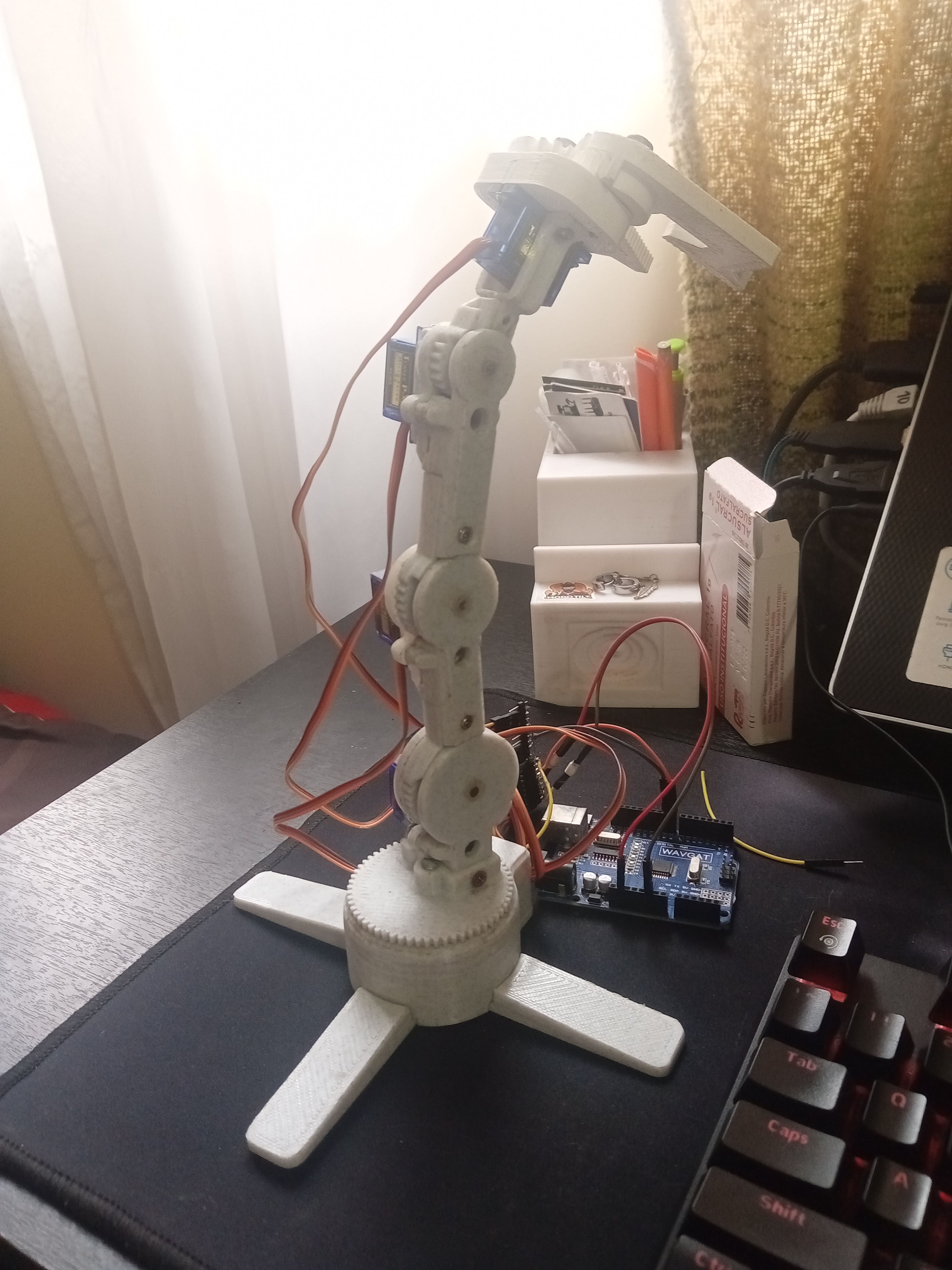 GitHub - srlokygood/Arduino-Arm-control: Arm Control Programmed in arduino