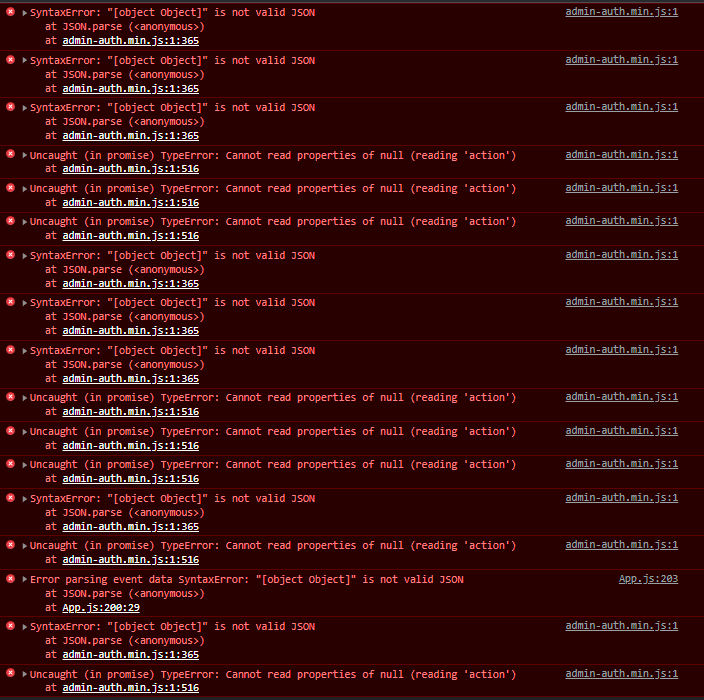 Getting JavaScript Syntax Error if Native Comments are enabled · Issue