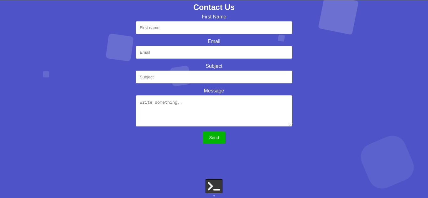 Html Terminal Examples Templates GitHub - Emilio-Bruno/Terminal-style-for-Website