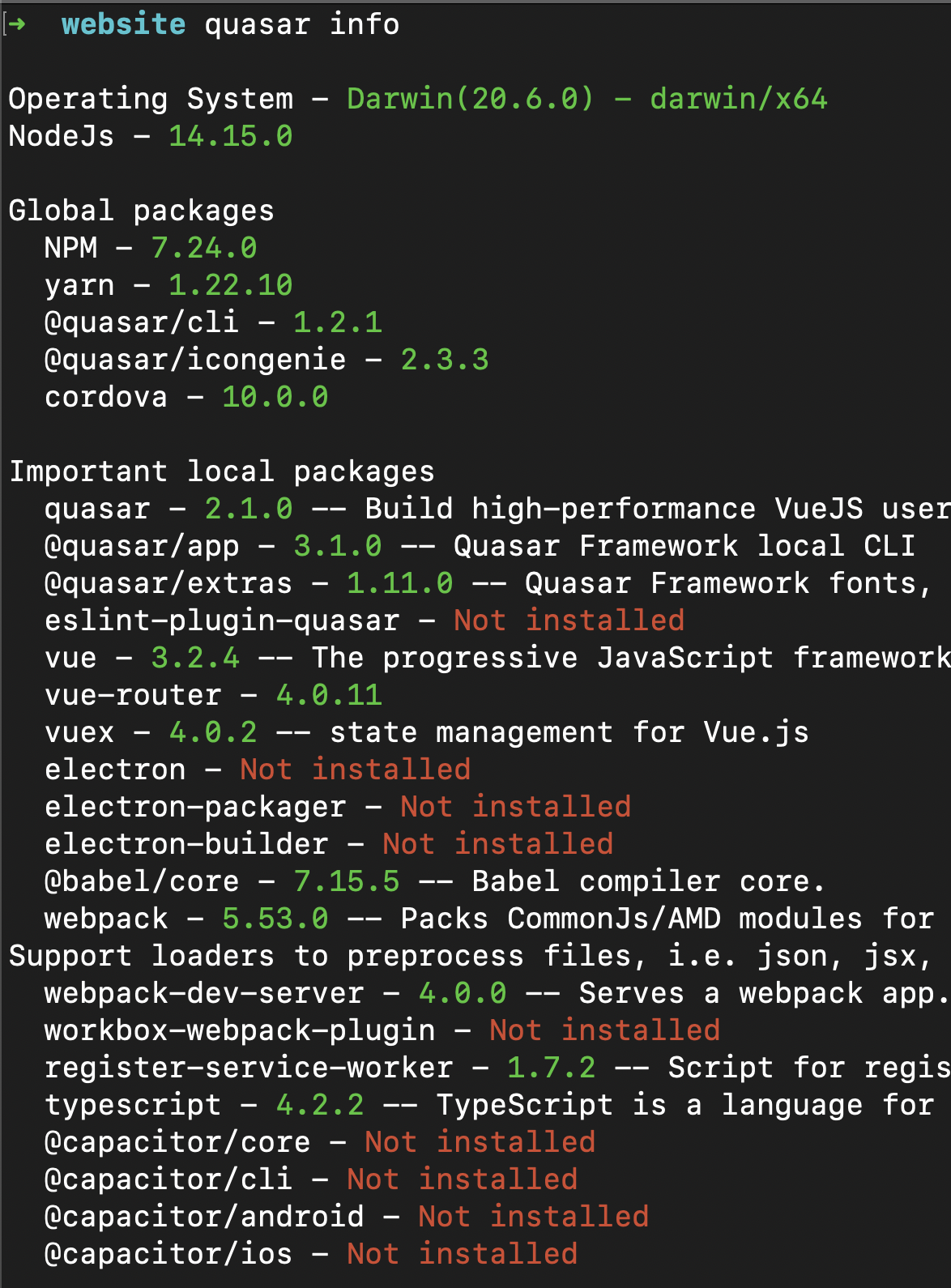 extendWebpack compile error · Issue #10742 · quasarframework/quasar ...