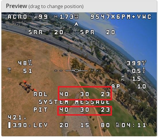Add Pitch/Roll/Yaw FF adjustment & PIFF in OSD · Issue #5283 ...