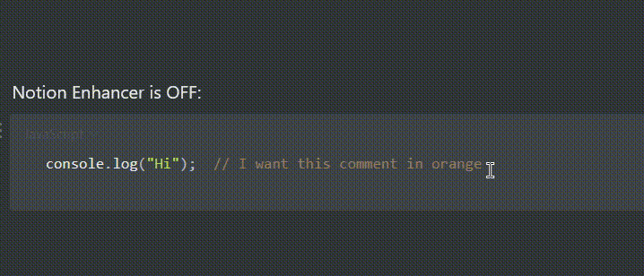 Custom text color in code blocks is not showing · Issue #893 · notion ...