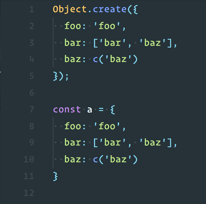 [Javascript] Different color for object property · Issue #5 ...