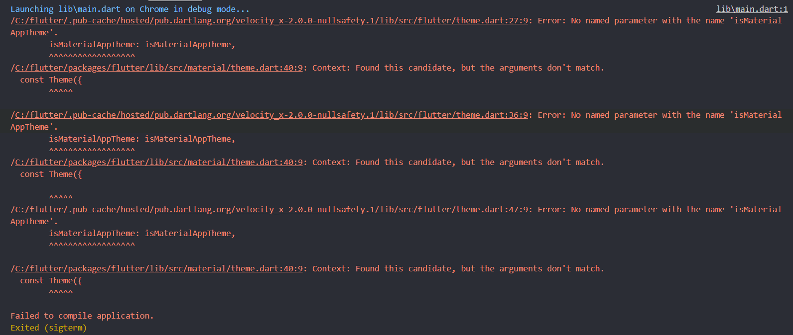 Code not compiling in Flutter version 1.25.0-8.1.pre · Issue #53 ...