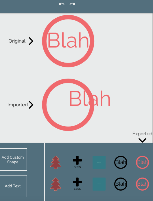 loadSVGFromString unexpected text translation behavior · Issue 4566
