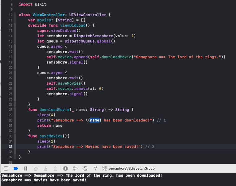 GitHub - leemccormick/SemaphoreVSdispatchGroup