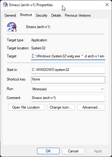 No start menu shortcuts for ArchWSL/Non Microsoft Store distribution ...