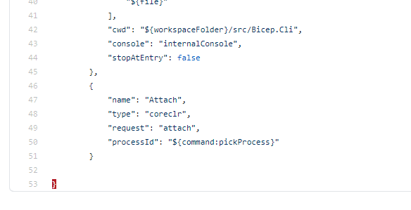 Bad json in .vscode/launch.json in main branch · Issue #1218 · Azure ...