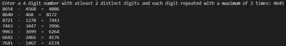 GitHub - AadityaMahadevan/Kaprekar-s-Constant: A short Python program ...