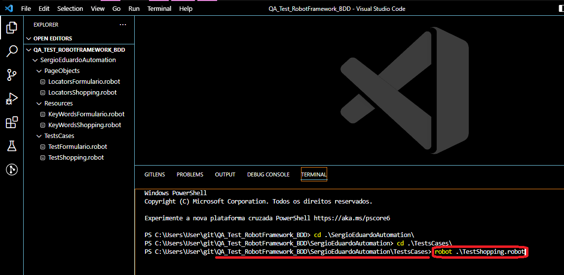 GitHub - SergioEGLira/Test_RobotFramework_BDD