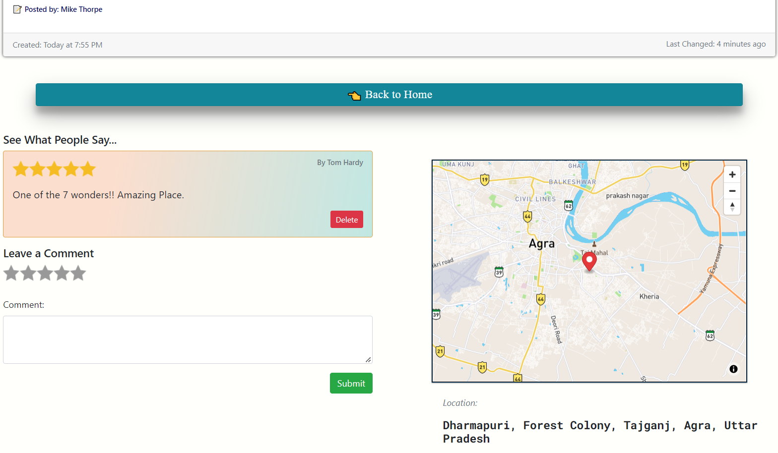 GitHub - Tirtho97/Travel-Diaries: A Full Stack Web Application ...