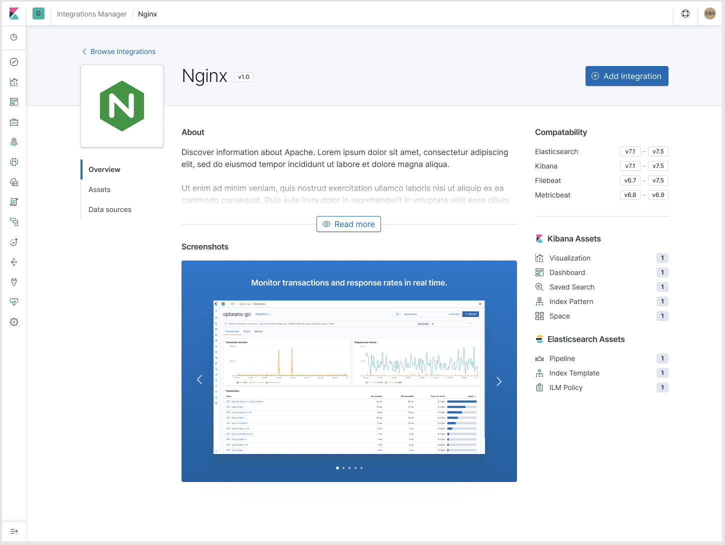 Detail View - Overview pane · Issue #42607 · elastic/kibana · GitHub