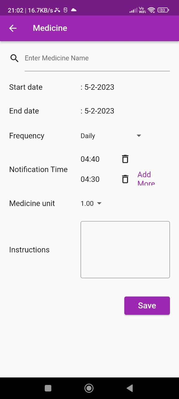 GitHub - AppChefs/MedicineReminder_Flutter: A flutter application to ...