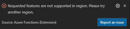 Fail to create a Linux Function App with the Premium hosting plan and ...