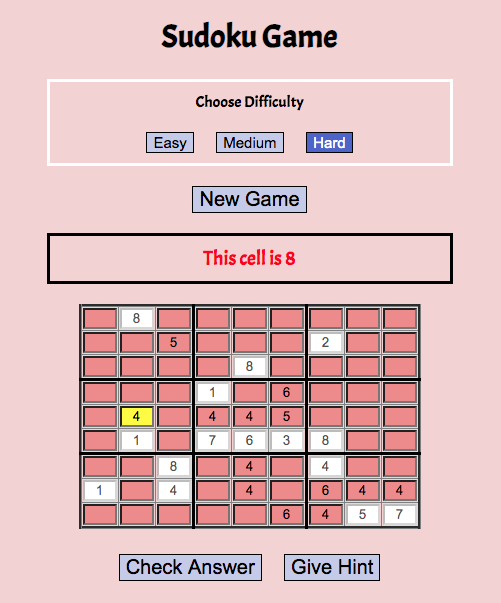 GitHub - nopravlem/sudoku: a simple sudoku game