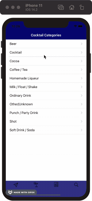 GitHub - mdichiara101/Cocktail-Recipes: Look up cocktail recipes by ...