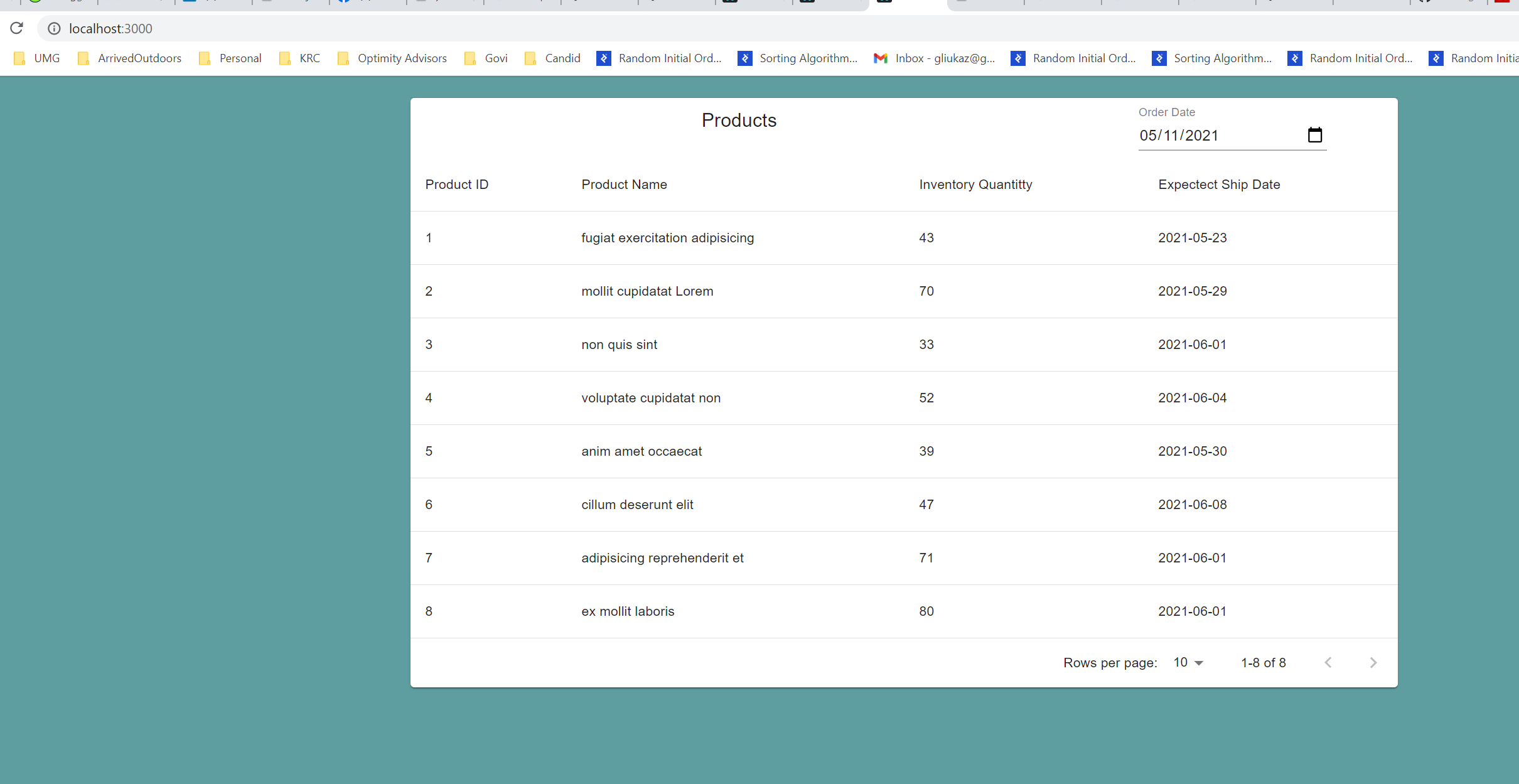 GitHub - vmudinas/EcommerceUI: Interview Test UI