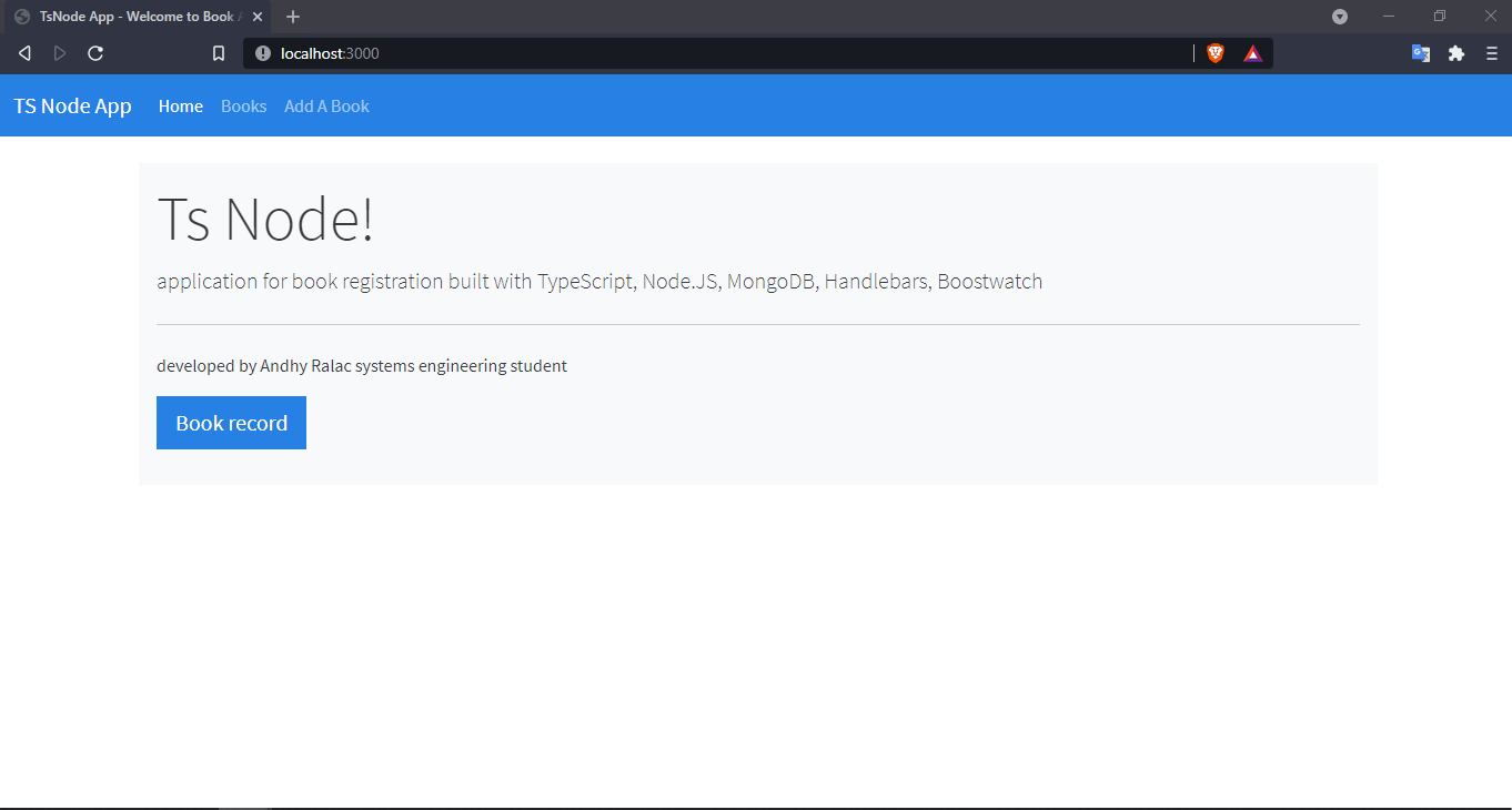 GitHub - andhyralac/book-registration-app-ts-node: aplicación de ...