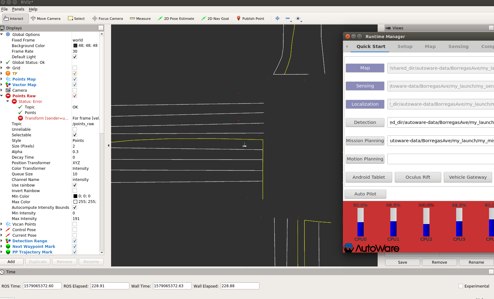 rviz cannot show vehicle pose in the instruction lgsvl with autoware.ai ...