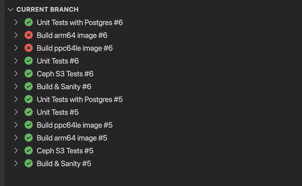 GitHub Actions VS Extension - Cannot See Current Branch · community ...