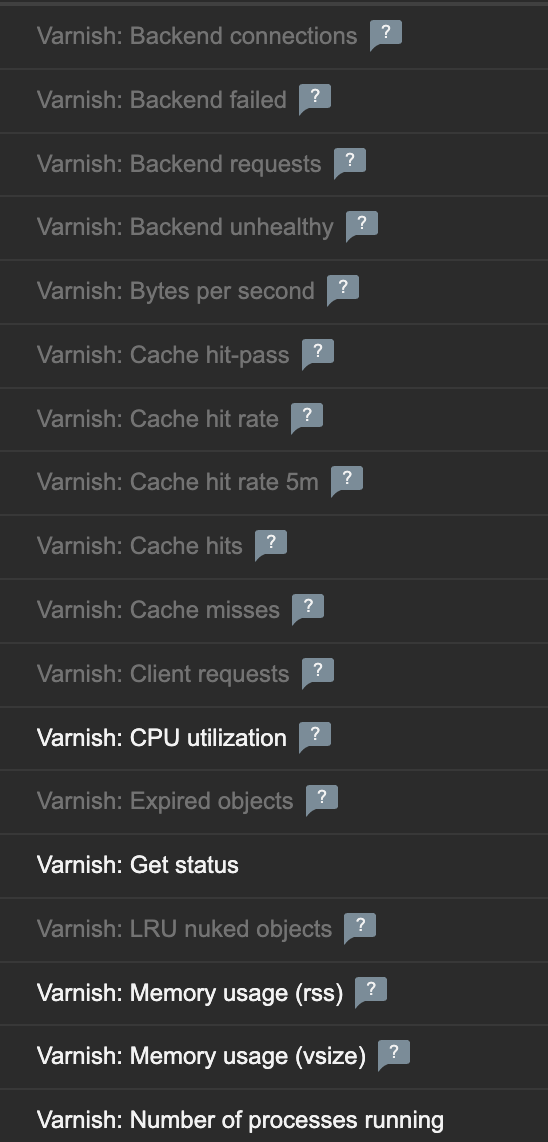 App Varnish by Zabbix agent AllowKey instead of