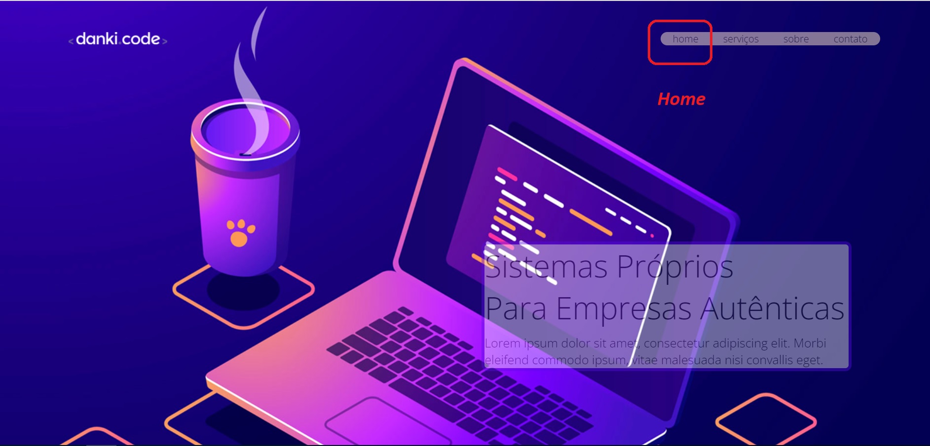 GitHub - mdg0m35/Primeiro-Projeto-curso-Danki-code: projeto finalizado ...
