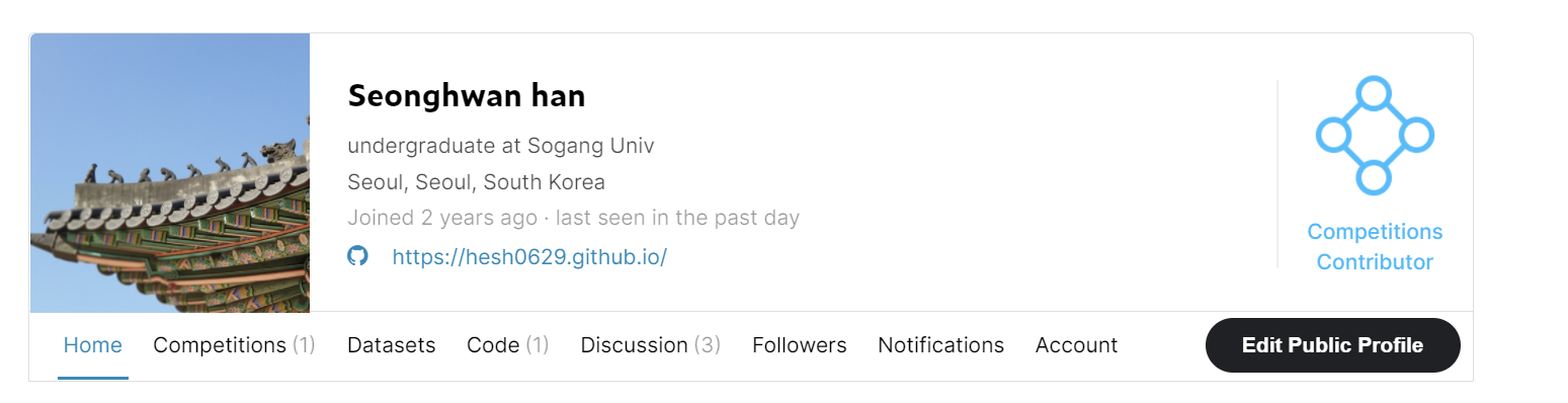 GitHub - Hesh0629/Kaggle: :cherry_blossom: Kaggle competition에 참가하면서 ...