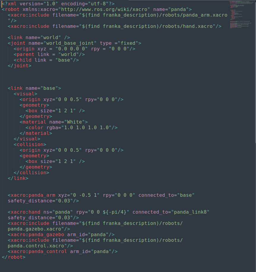 Joint 'panda_joint1' declared as part of group 'panda_arm' is not known ...