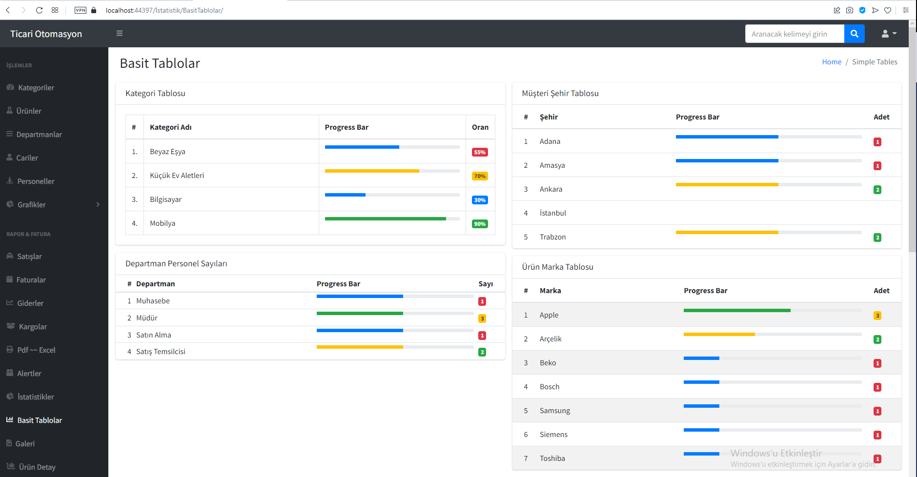 GitHub - IGorkemOzturk/Ticari-otomasyon: Kurumsal firmalar için ticari ...