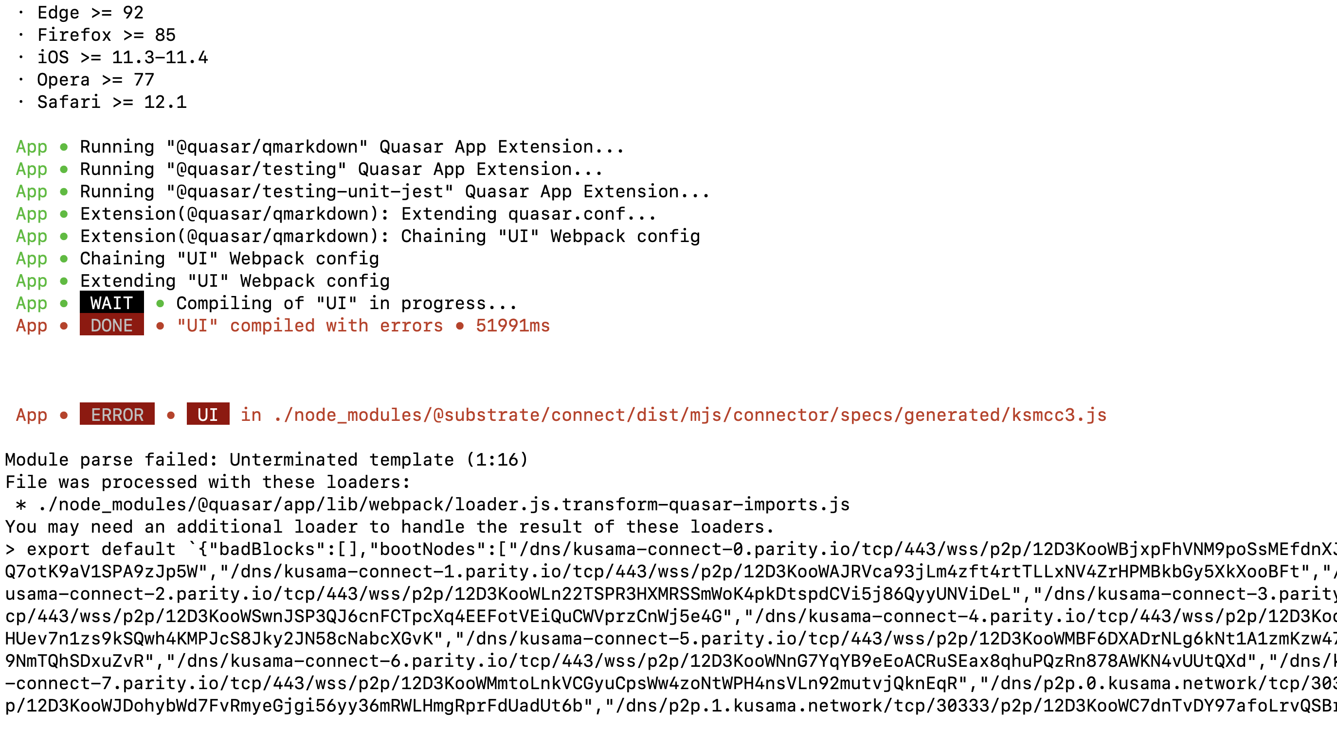 yarn dev error · Issue 616 · · GitHub