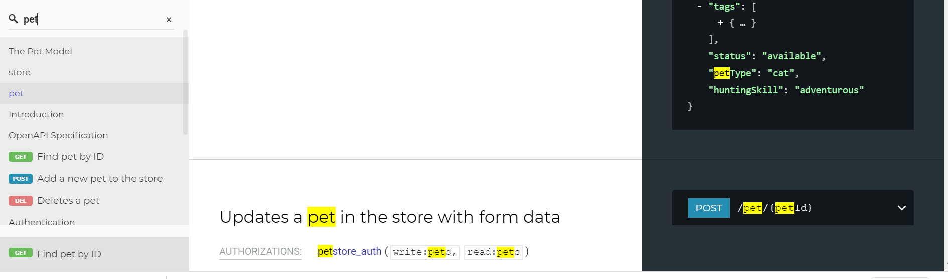 Search can find any text · Issue #1272 · Redocly/redoc · GitHub