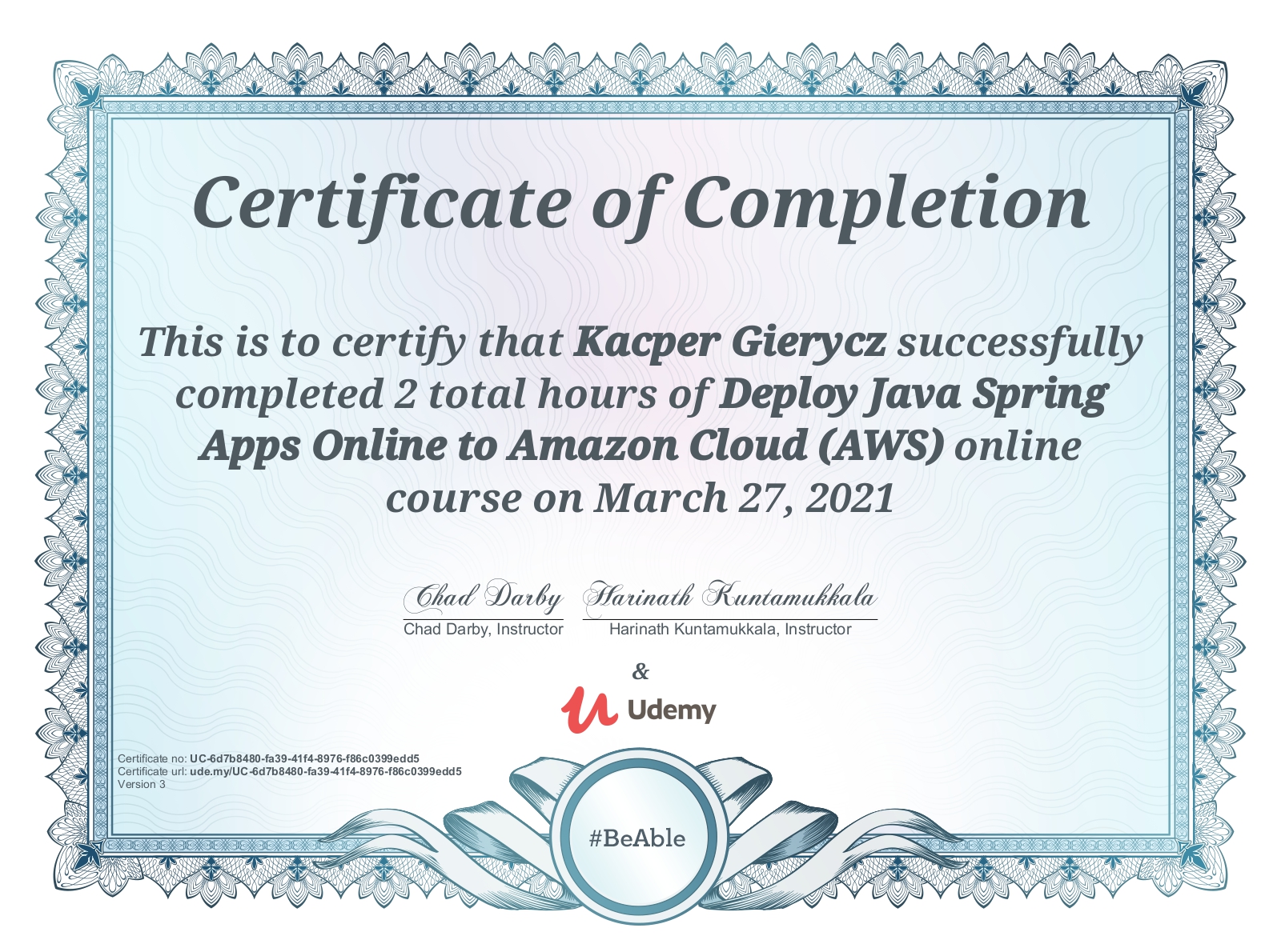 Deploy Java Spring to AWS
