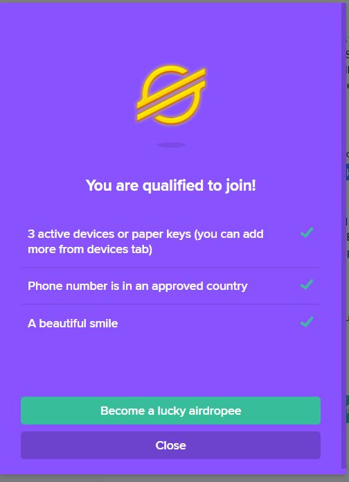 airdop qualified