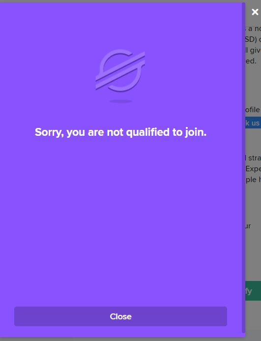 sorry no qualified